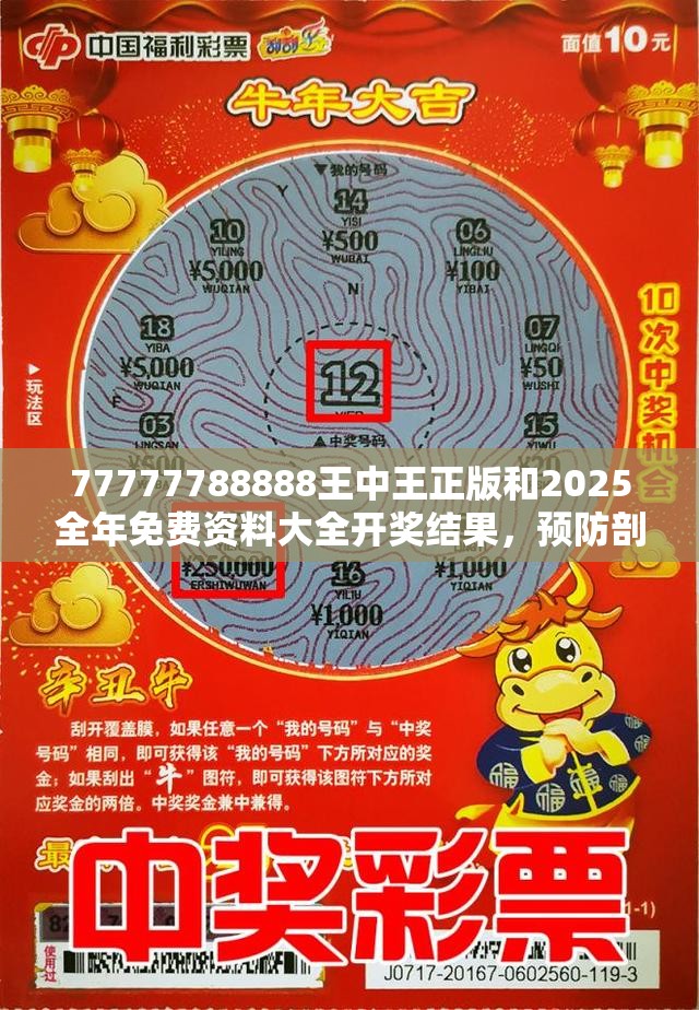 77777788888王中王正版和2025全年免费资料大全开奖结果，预防剖析、专家解读解释与落实,警惕诱导性陷阱